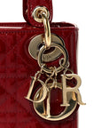Patent Cannage Mini Lady D1OR Red