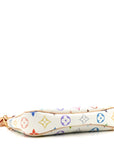LV X TM Monogram Multicolor Pochette Accessories White