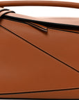 Calfskin Medium Puzzle Bag Tan