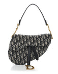 Oblique Saddle Bag Blue