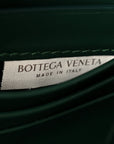 Nappa Intrecciato Long Andiamo Top Handle Clutch Emerald Green