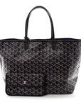 Goyardine Saint Louis Claire Voie PM Black Purple