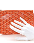 Goyardine Senat Pochette PM Orange