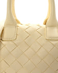Nappa Intrecciato Mini Bauletto Camomile