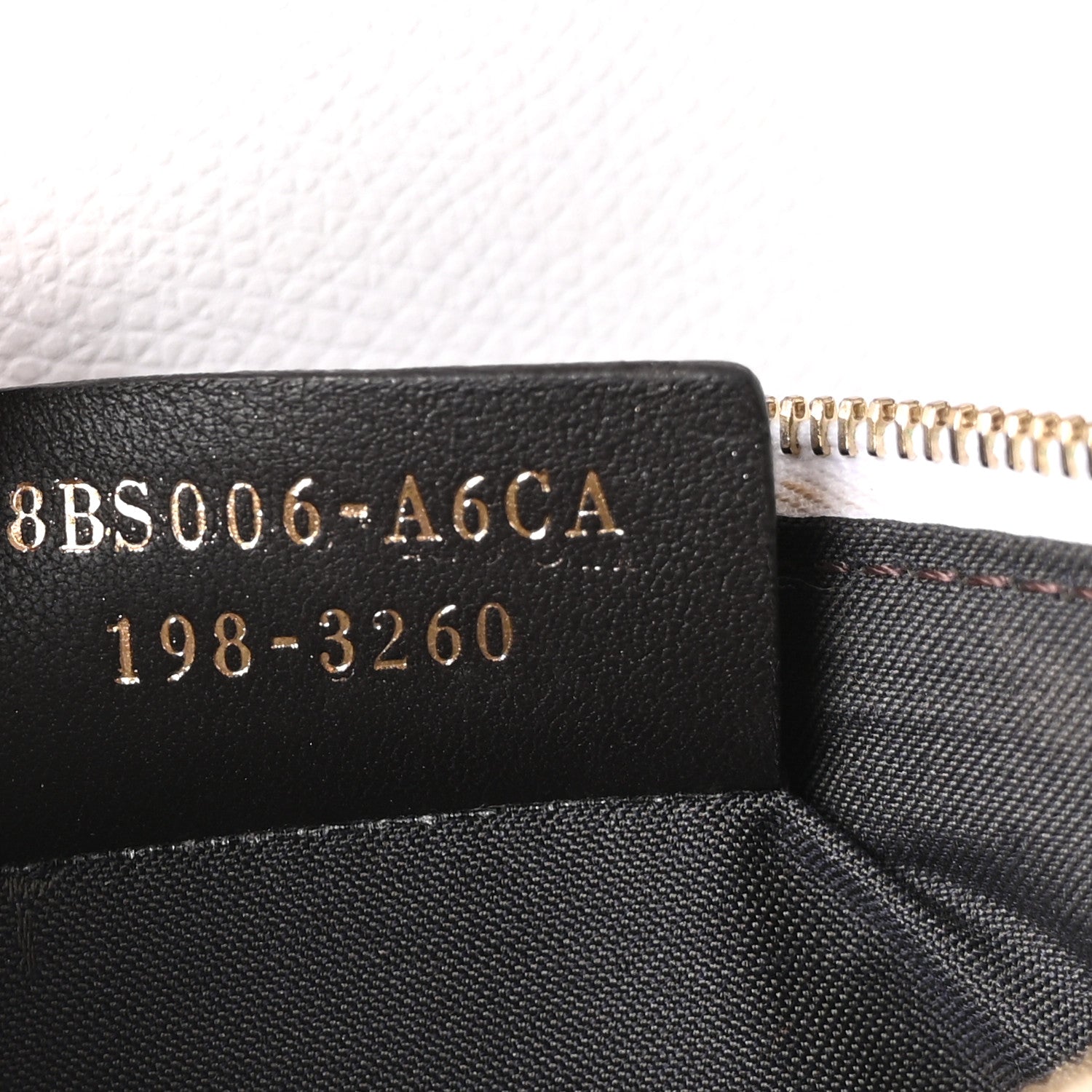 Vitello Cruise F is FNDI Bi-Color FF 1974 Embossed Medium Envelope Wallet On Chain Maya Black White