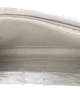 Glitter Margot Clutch Silver