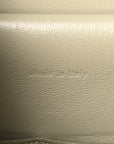 Smooth Calfskin Mini Belt Bag Light Khaki Cream