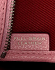 Grained Calfskin Small The Tote Bag Ribbon Pink