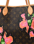 Monogram Roses Neverfull MM