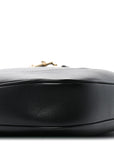 Boarded Dyana Lux Calfskin Medium Jackie 1961 Hobo Black