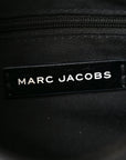 Crinkled Calfskin Crusier Crescent Bag Black