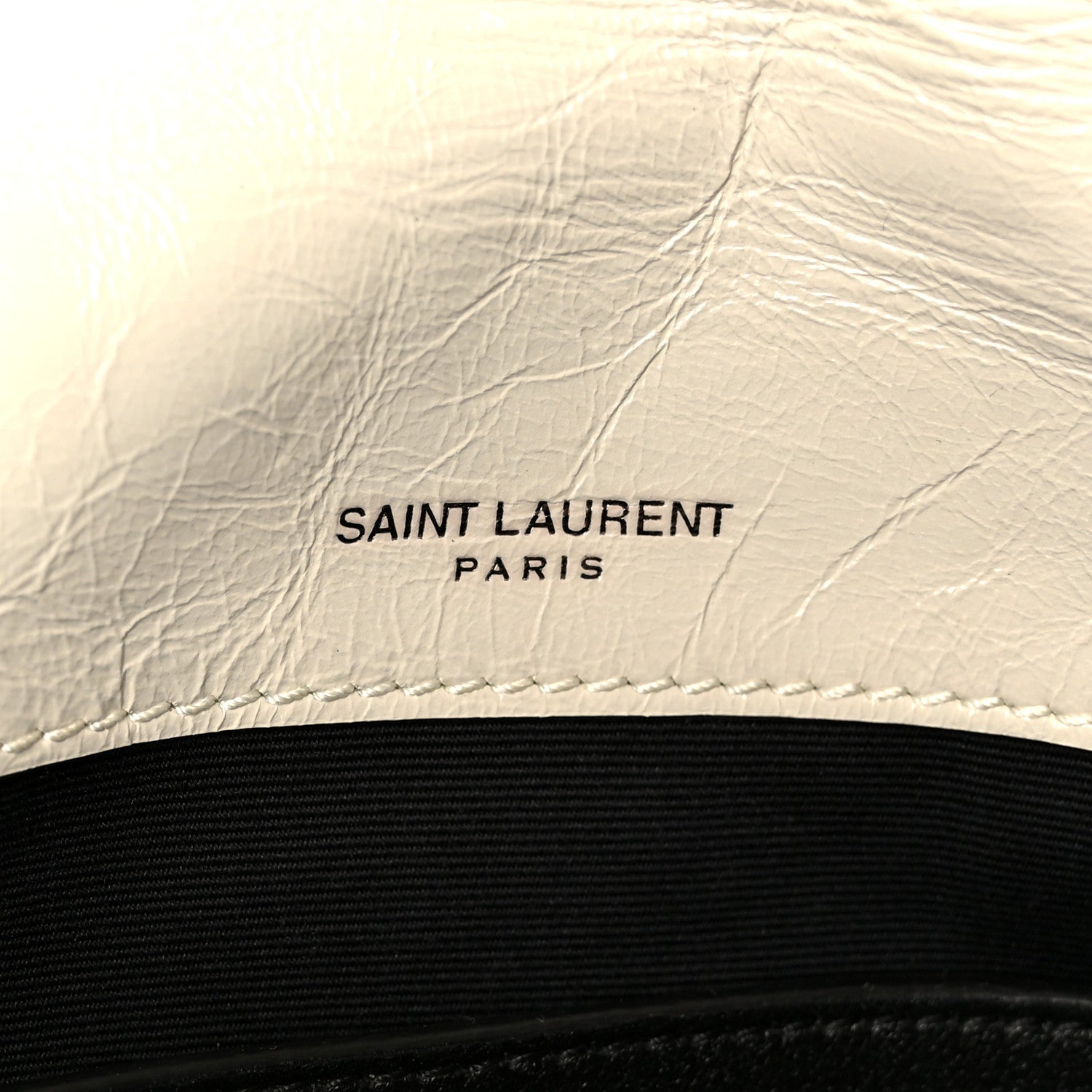 Crinkled Calfskin Matelasse Monogram Baby Niki Chain Satchel Crema Soft