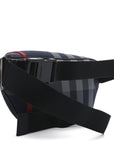 House Check Sonny Bum Bag Navy Grey
