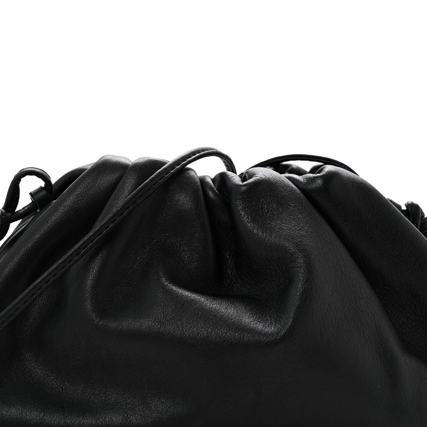 Butter Calfskin The Mini Pouch Black