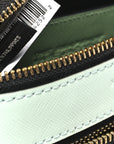 Saffiano Small Snapshot Camera Bag Mint Multicolor