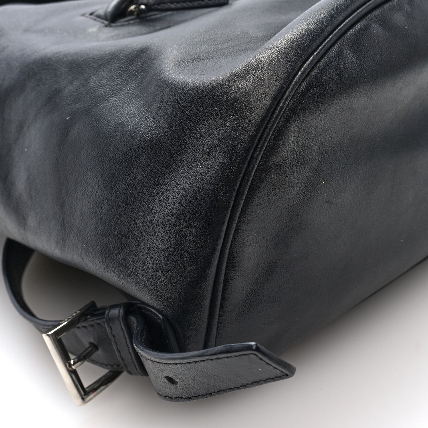 Calfskin Backpack Black