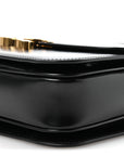 Shiny Calfskin Medium Triomphe Black