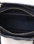 Lambskin Cannage Large Lady D1OR Royal Blue