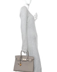 Togo BIRKIN 30 Gris Asphalte