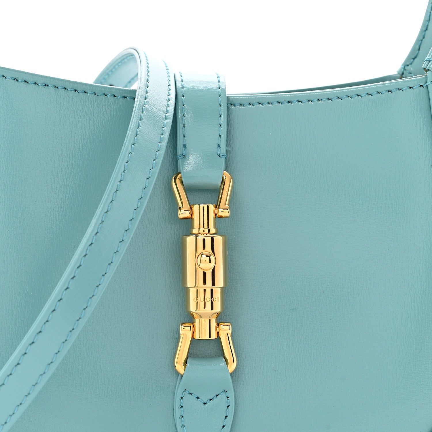 Boarded Dyana Lux Calfskin Mini Jackie 1961 Hobo Dusty Azure