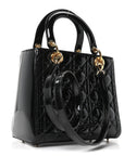 Patent Cannage Medium Lady D1OR Black