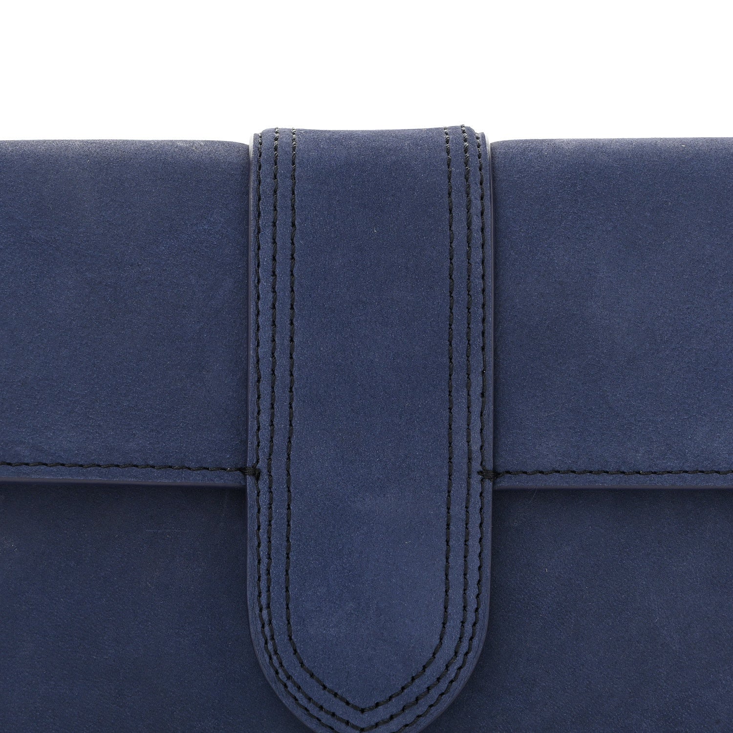 Suede Le Bambino Long Dark Navy