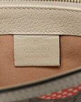 GG Supreme Monogram Les Pommes Retro Interlocking G Les Pommes Messenger Bag Beige Multicolor Mystic White