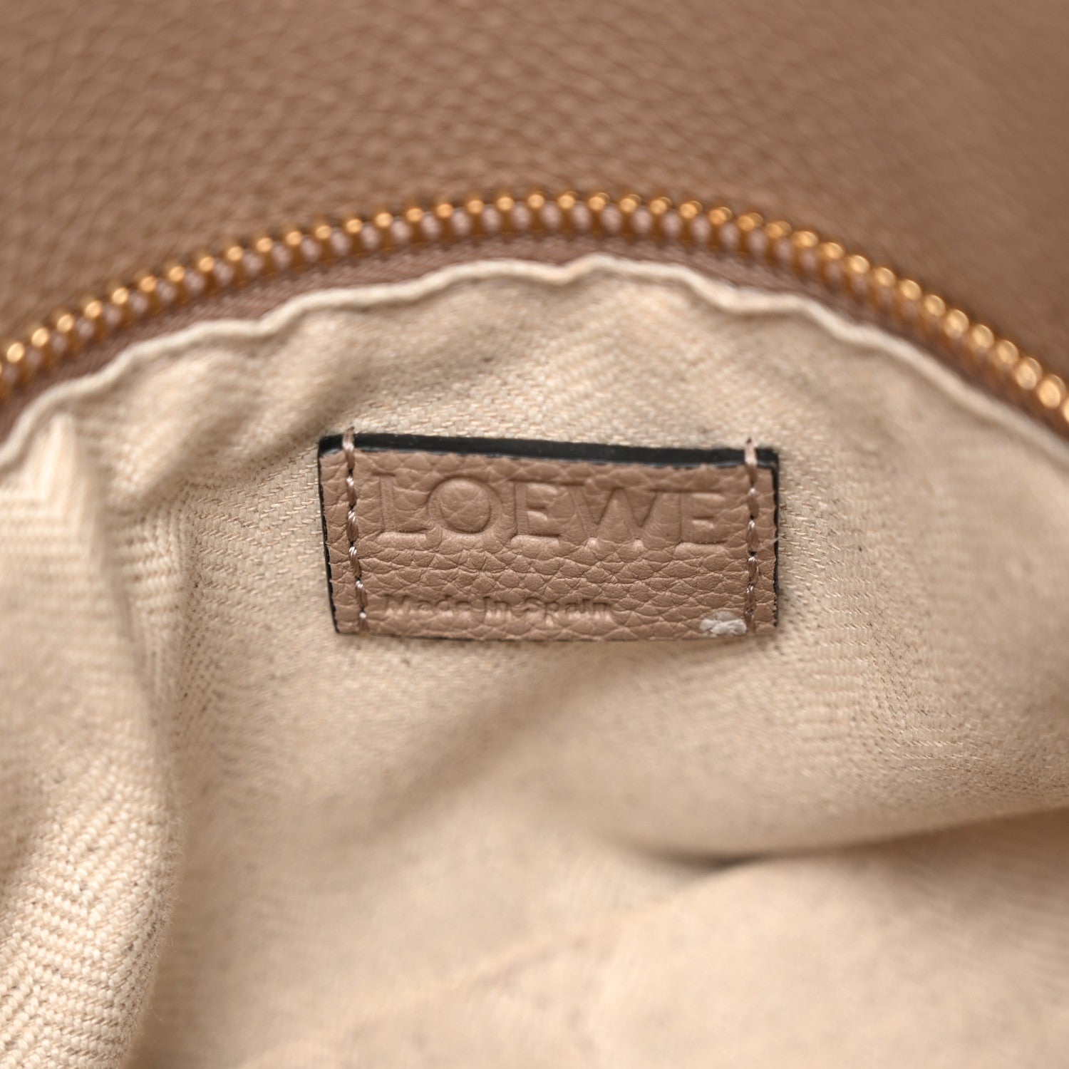 Calfskin Medium Puzzle Bag Sand