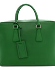 Saffiano Travel Briefcase Mango