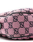 Monogram Multicolor Matelasse Diagonal Small GG Marmont Chain Shoulder Bag Pink Blue