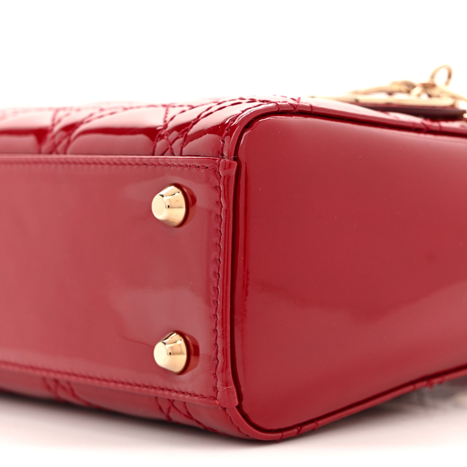 Patent Cannage Mini Lady D1OR Red
