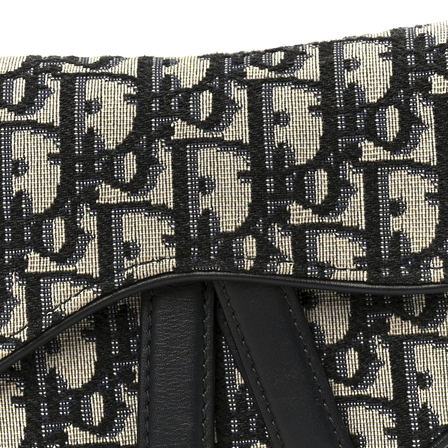 Oblique Mini Saddle Bag Blue
