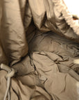 French Calfskin Large Shell Bag Taupe