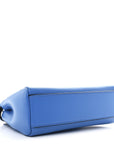 Shiny Nappa Micro Peekaboo Iconic Satchel Blue Royal