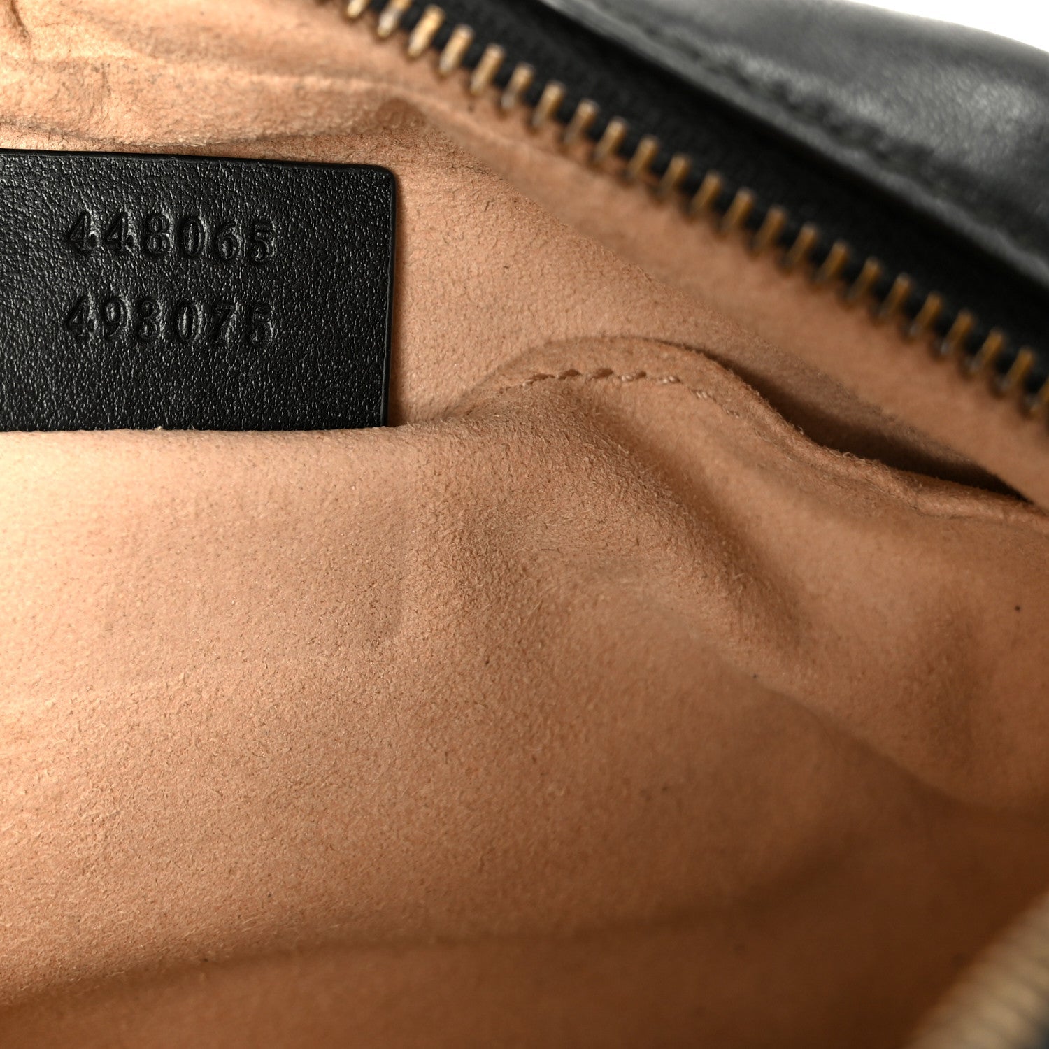 Calfskin Matelasse Mini GG Marmont Chain Shoulder Bag Black