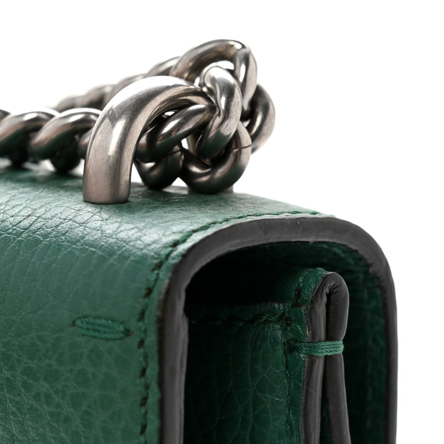 Calfskin Mini Dionysus Shoulder Bag Emerald