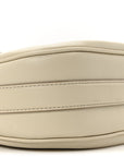 Calfskin Large The Covered J Marc Saddle Bag Cloud White