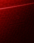 Calfskin Mini Dionysus Chain Wallet Hibiscus Red
