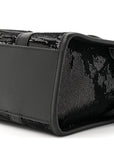 Sequin Small The Tote Bag Black