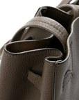 Soft Grained Calfskin Small Belt Cabas Phantom  Taupe