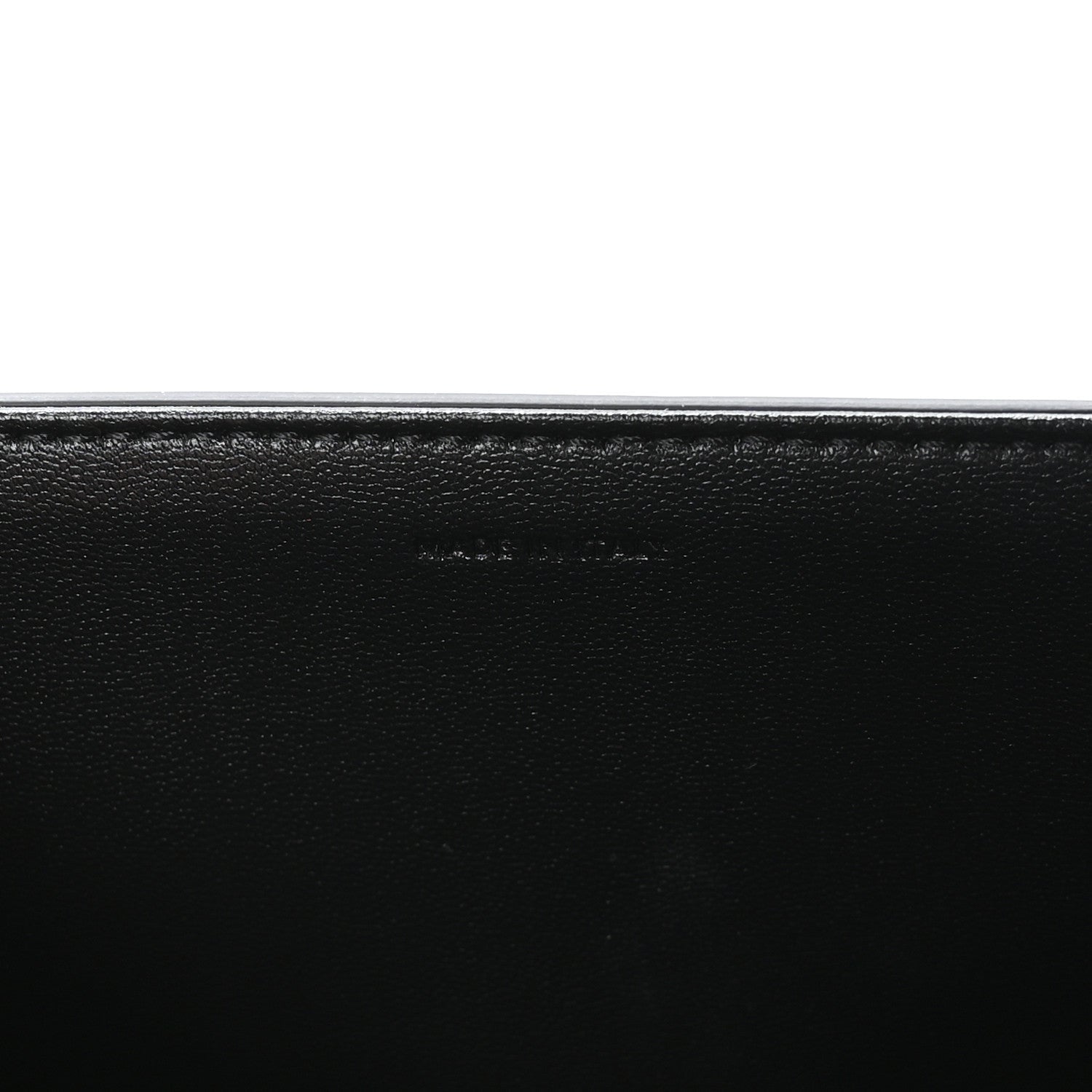 Shiny Calfskin Medium Triomphe Black