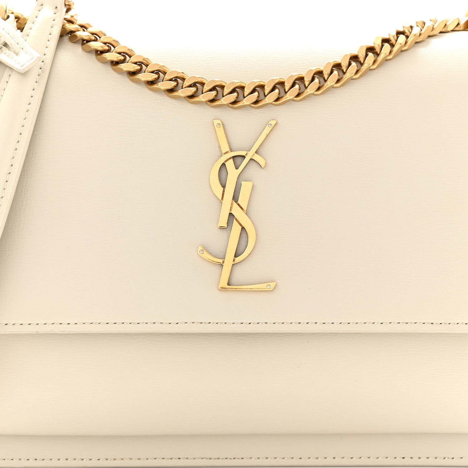 Calfskin Medium Monogram Sunset Crema Soft