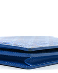 Goyardine Richelieu Wallet Sky Blue