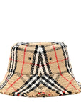 Tweed Check Bucket Hat M Archive Beige