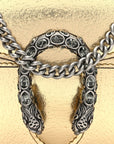 Metallic Calfskin Super Mini Dionysus Shoulder Bag Gold