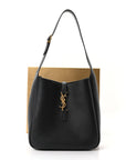 Smooth Calfskin Small Le 5 A 7 Soft Hobo Black