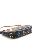 Monogram Multicolor Pochette Accessories Black