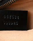 Calfskin Matelasse Small GG Marmont Chain Shoulder Bag Black