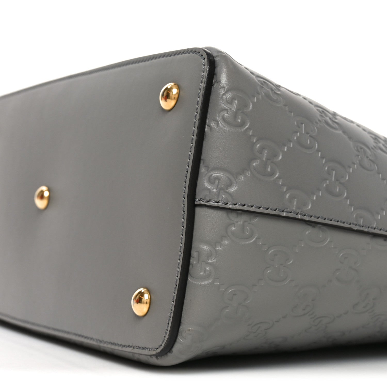 GCCIssima Linea A Foldover Tote Storm Grey