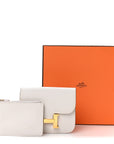 Epsom Constance Slim Wallet Gris Pale